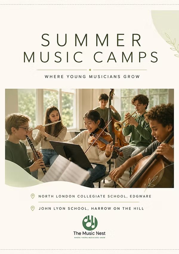 Summer Music Camps 2026 — The Music Nest